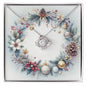 Christmas Background 075 - Love Knot Necklace