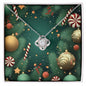 Christmas Background 129 - Love Knot Necklace