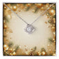 Christmas Background 051 - Love Knot Necklace