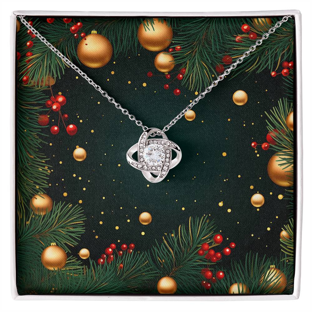 Christmas Background 118 - Love Knot Necklace
