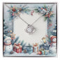 Christmas Background 093 - Love Knot Necklace