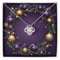 Christmas Background 023 - Love Knot Necklace