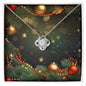Christmas Background 119 - Love Knot Necklace