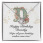 Happy Birthday Dorothy v01 - Love Knot Necklace