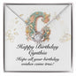 Happy Birthday Cynthia v01 - Love Knot Necklace