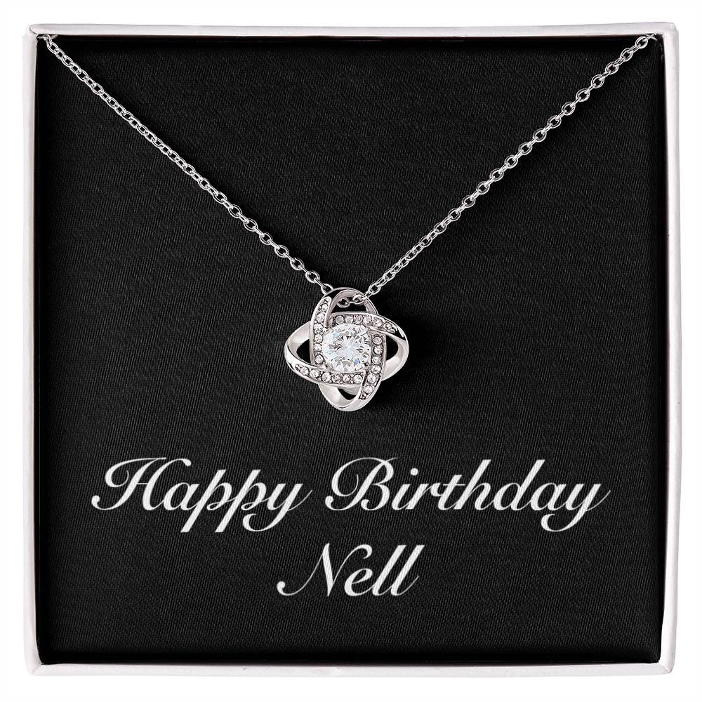 Happy Birthday Nell v2 - Love Knot Necklace