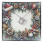 Christmas Background 076 - Love Knot Necklace