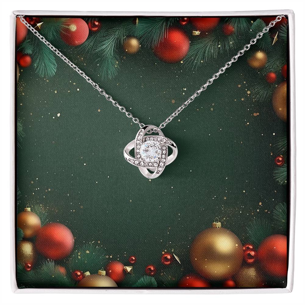 Christmas Background 115 - Love Knot Necklace