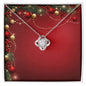 Christmas Background 046 - Love Knot Necklace