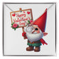 Happy Valentine's Day Gnomes 017 - Love Knot Necklace