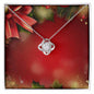 Christmas Background 095 - Love Knot Necklace