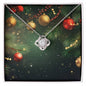 Christmas Background 120 - Love Knot Necklace