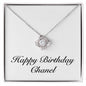 Happy Birthday Chanel - Love Knot Necklace