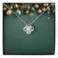 Christmas Background 037 - Love Knot Necklace