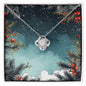 Christmas Background 124 - Love Knot Necklace