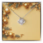 Christmas Background 059 - Love Knot Necklace