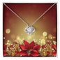 Christmas Background 097 - Love Knot Necklace