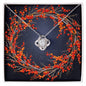 Christmas Background 121 - Love Knot Necklace