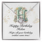Happy Birthday Helen v01 - Love Knot Necklace