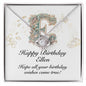 Happy Birthday Ellen v01 - Love Knot Necklace
