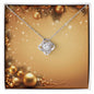 Christmas Background 053 - Love Knot Necklace