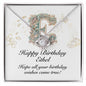 Happy Birthday Ethel v01 - Love Knot Necklace