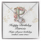 Happy Birthday Patricia v01 - Love Knot Necklace