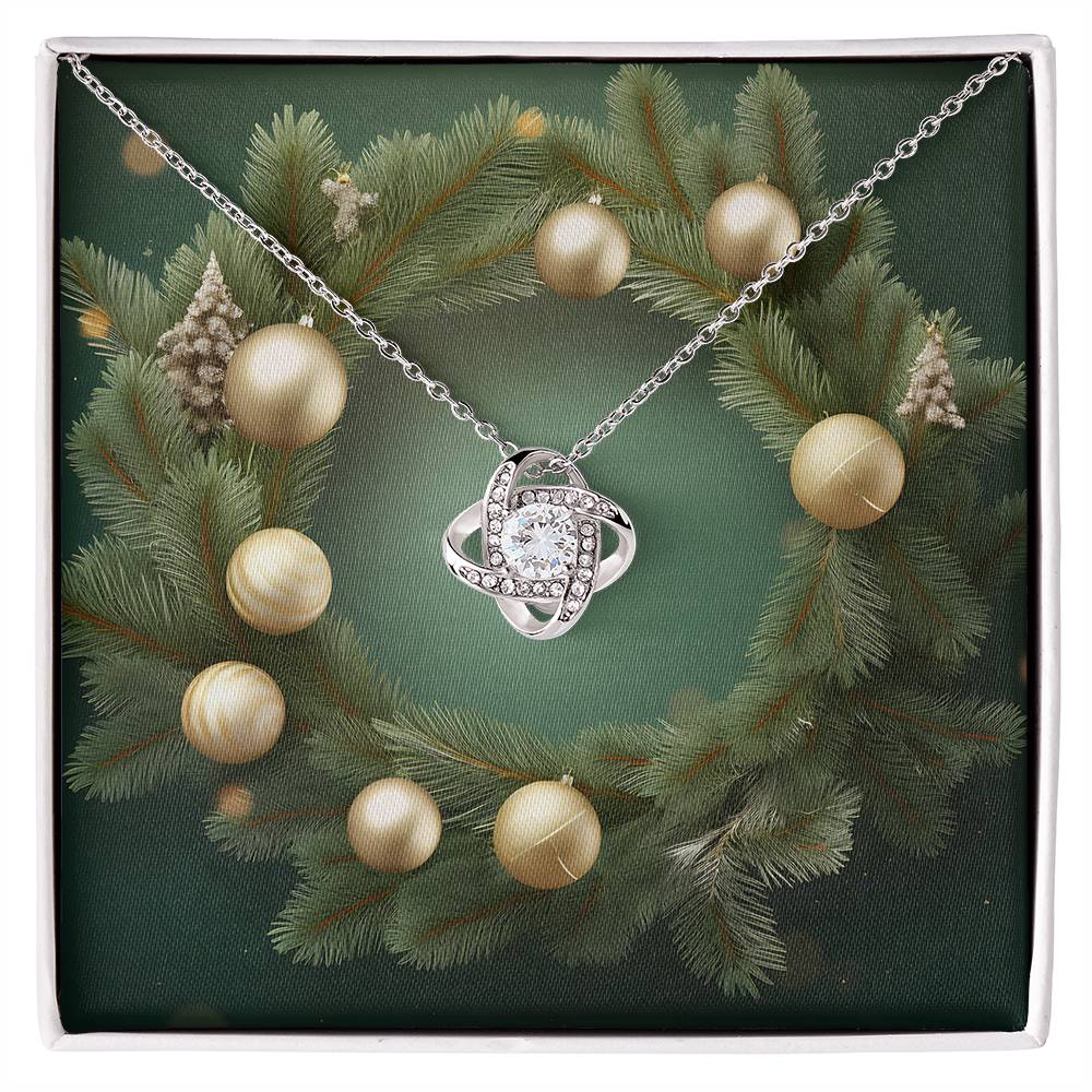 Christmas Background 104 - Love Knot Necklace