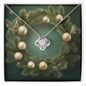 Christmas Background 104 - Love Knot Necklace