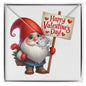Happy Valentine's Day Gnomes 025 - Love Knot Necklace