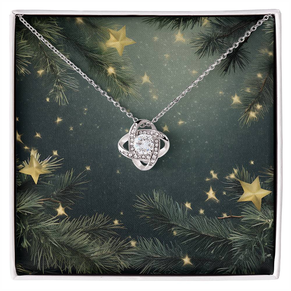 Christmas Background 114 - Love Knot Necklace