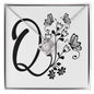 Botanical Monogram Q - Love Knot Necklace
