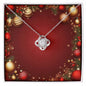 Christmas Background 034 - Love Knot Necklace