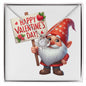 Happy Valentine's Day Gnomes 004 - Love Knot Necklace