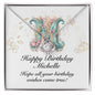 Happy Birthday Michelle v01 - Love Knot Necklace