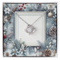Christmas Background 087 - Love Knot Necklace