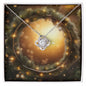 Christmas Background 106 - Love Knot Necklace