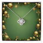 Christmas Background 042 - Love Knot Necklace