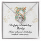 Happy Birthday Shirley v01 - Love Knot Necklace