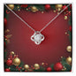 Christmas Background 033 - Love Knot Necklace