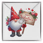 Happy Valentine's Day Gnomes 019 - Love Knot Necklace