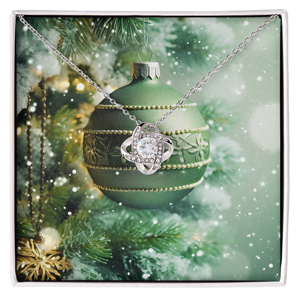 Christmas Background 130 - Love Knot Necklace