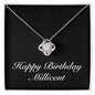 Happy Birthday Millicent v2 - Love Knot Necklace