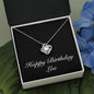 Happy Birthday Lea v2 - Love Knot Necklace