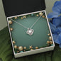 Christmas Background 044 - Love Knot Necklace