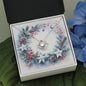 Christmas Background 094 - Love Knot Necklace