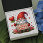 Happy Valentine's Day Gnomes 020 - Love Knot Necklace