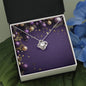 Christmas Background 054 - Love Knot Necklace