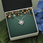 Christmas Background 037 - Love Knot Necklace