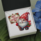 Happy Valentine's Day Gnomes 010 - Love Knot Necklace